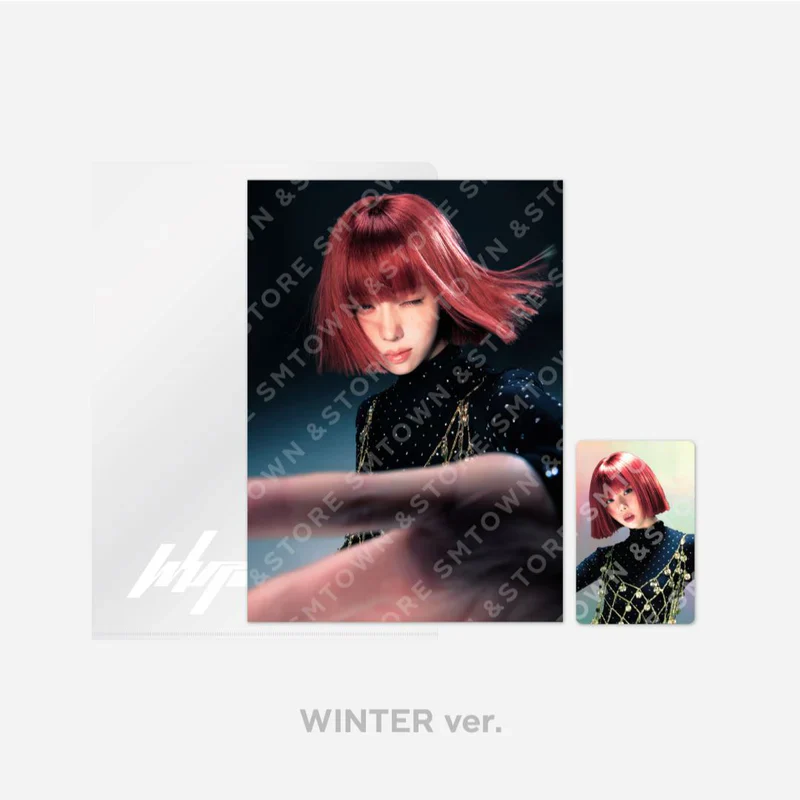 AESPA - WHIPLASH POP-UP MD - Postcard+ Hologram Photo Card - Image 4