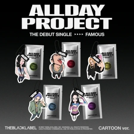 ALLDAY PROJECT - FAMOUS (CARTOON VER.) [DEBUT SINGLE ALBUM]