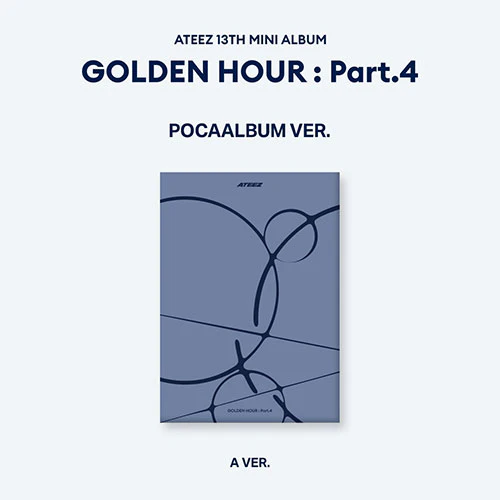 ATEEZ - 13TH MINI ALBUM [GOLDEN HOUR : PART.4] (POCAALBUM VER.) + MAKESTAR LUCKY DRAW EVENT PHOTOCARD - Image 5