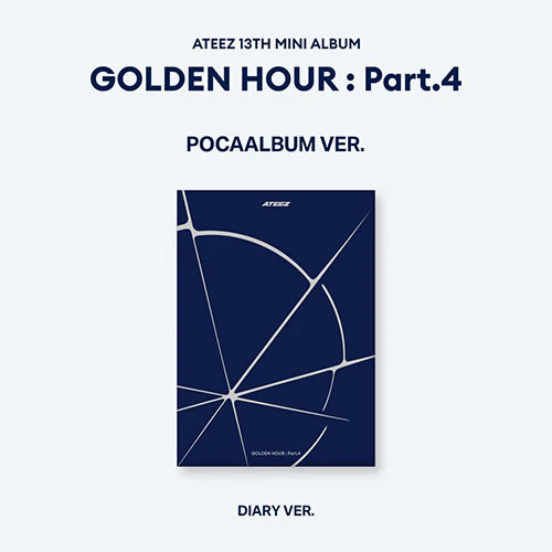 ATEEZ - 13TH MINI ALBUM [GOLDEN HOUR : PART.4] (POCAALBUM VER.) + MAKESTAR LUCKY DRAW EVENT PHOTOCARD - Image 6
