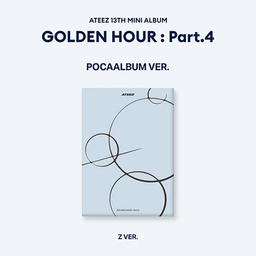 ATEEZ - 13TH MINI ALBUM [GOLDEN HOUR : PART.4] (POCAALBUM VER.) + MAKESTAR LUCKY DRAW EVENT PHOTOCARD - Image 7