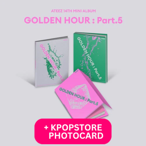ATEEZ - 14TH MINI ALBUM [GOLDEN HOUR : Part.5] - KPOPSTORE POB