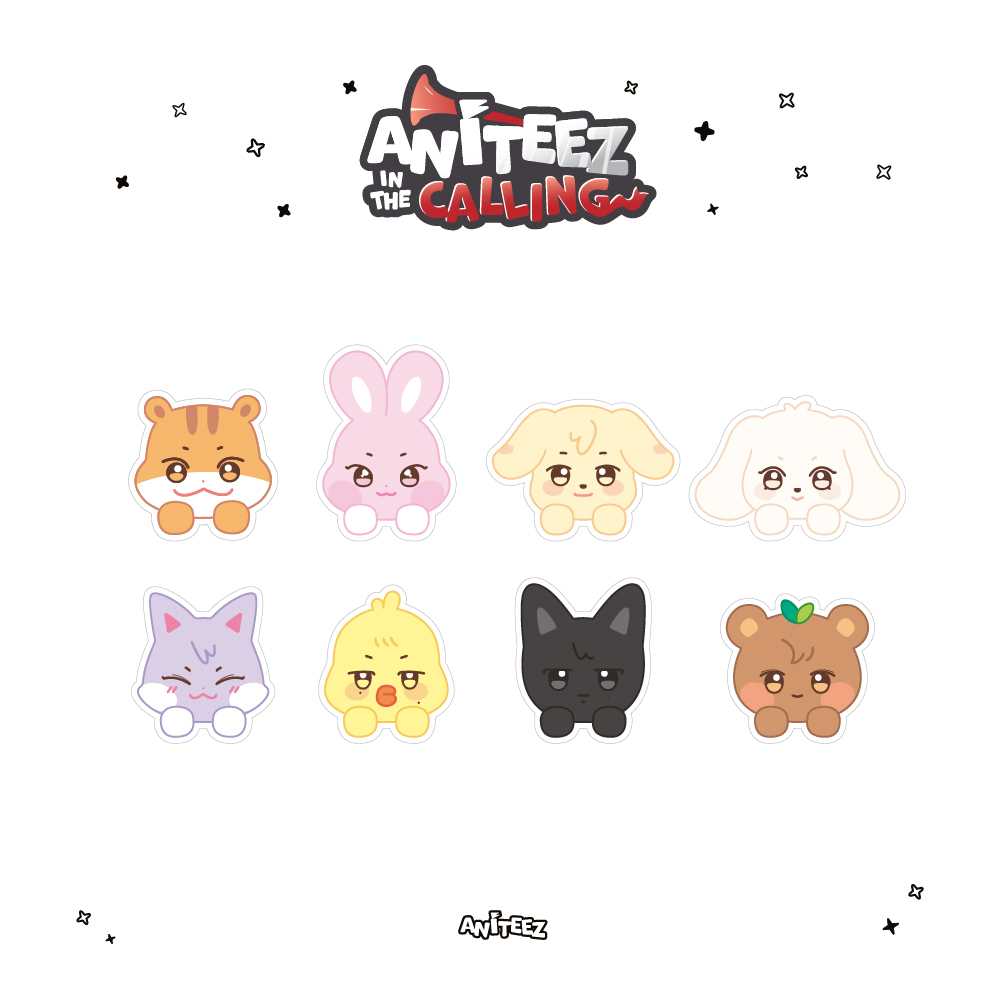 ATEEZ - ANITEEZ IN THE CALLING - ACRYLIC CLIP MAGNET