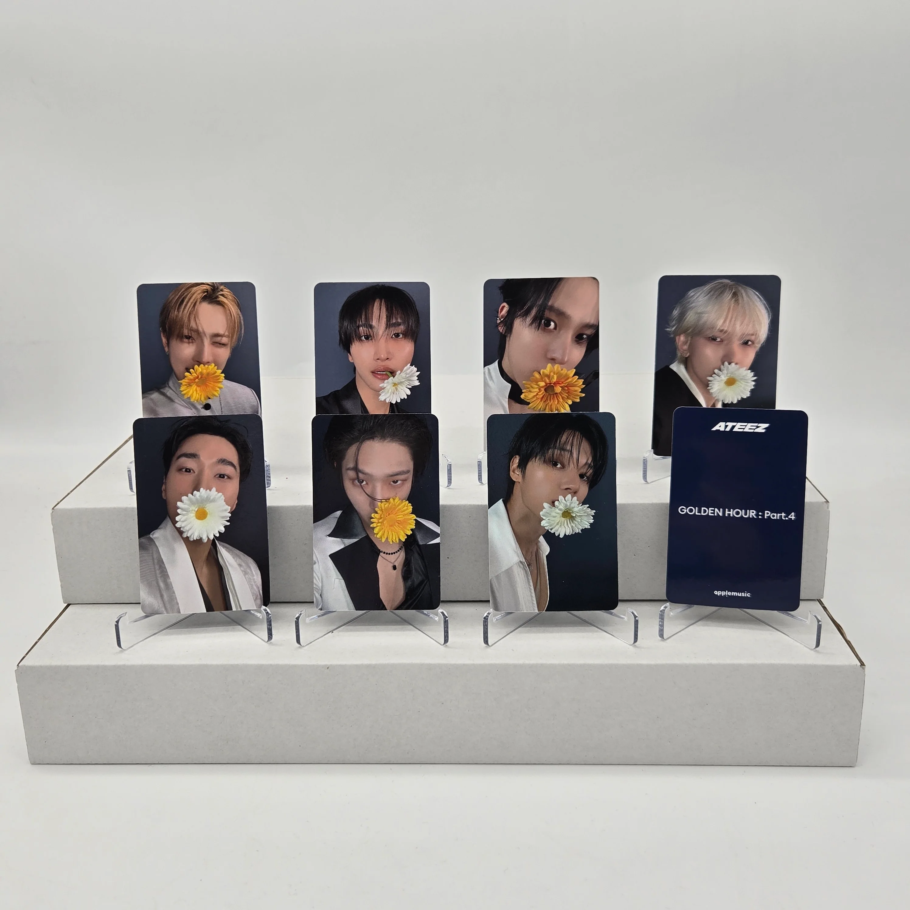 ATEEZ - GOLDEN HOUR : PART.4 - APPLEMUSIC POB PHOTOCARD (STANDARD VER.)