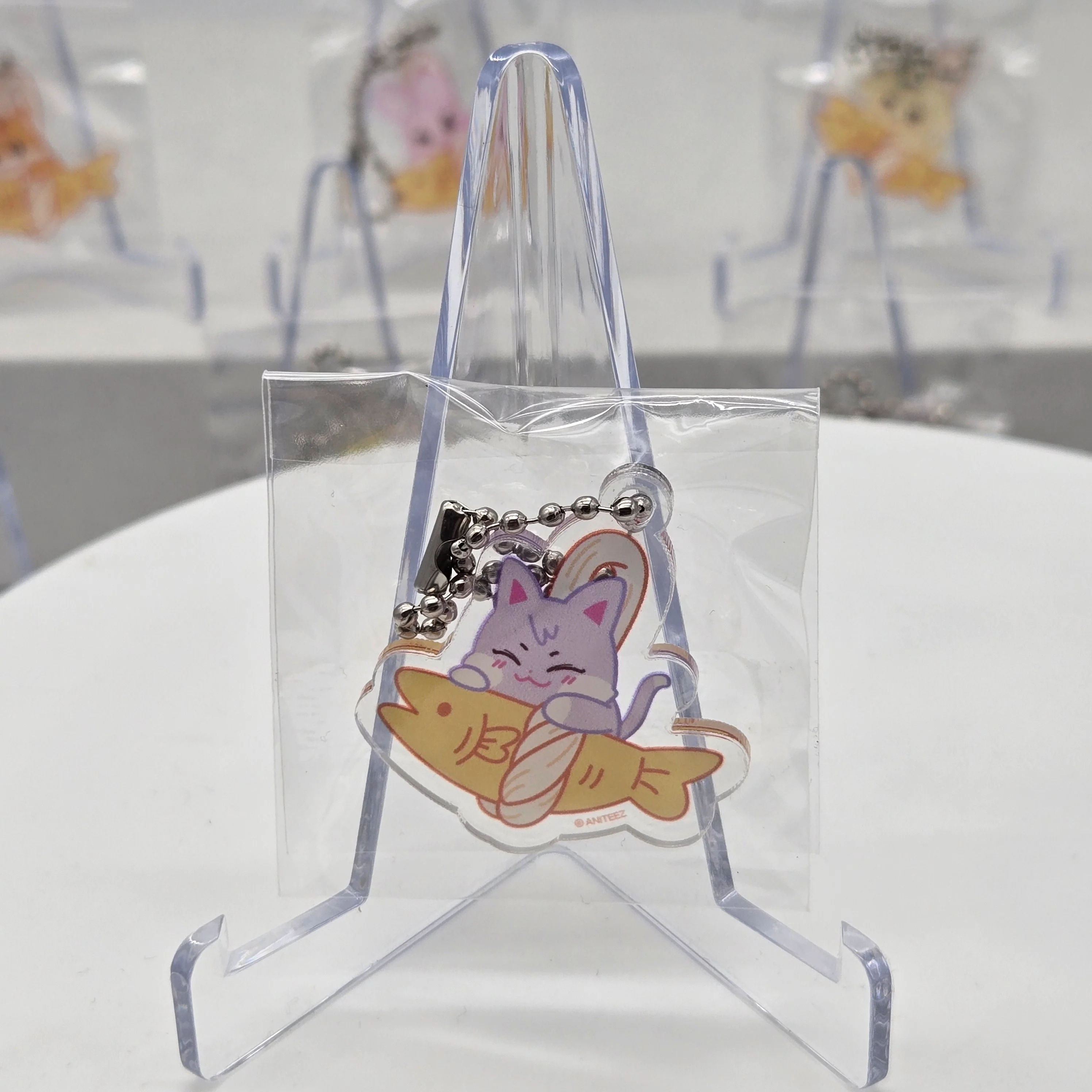 ATEEZ (ANITEEZ) - GOLDEN HOUR : PART.4 - SOUNDWAVE POB KEYRING - Image 6