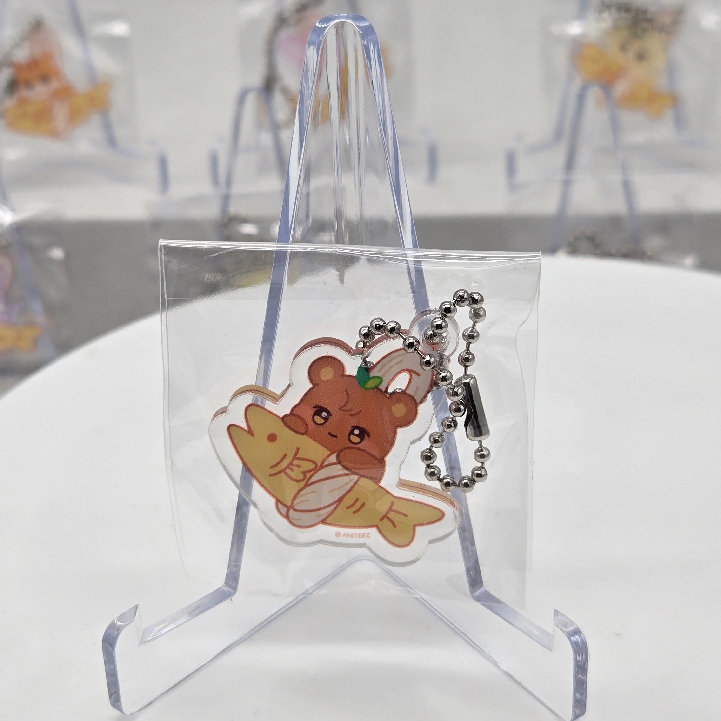 ATEEZ (ANITEEZ) - GOLDEN HOUR : PART.4 - SOUNDWAVE POB KEYRING - Image 9