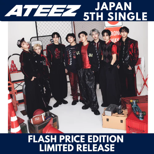 ATEEZ - JAPANESE 5TH SINGLE ALBUM(Title is to be announced) [FLASH PRICE EDITION / LIMITED RELEASE]
