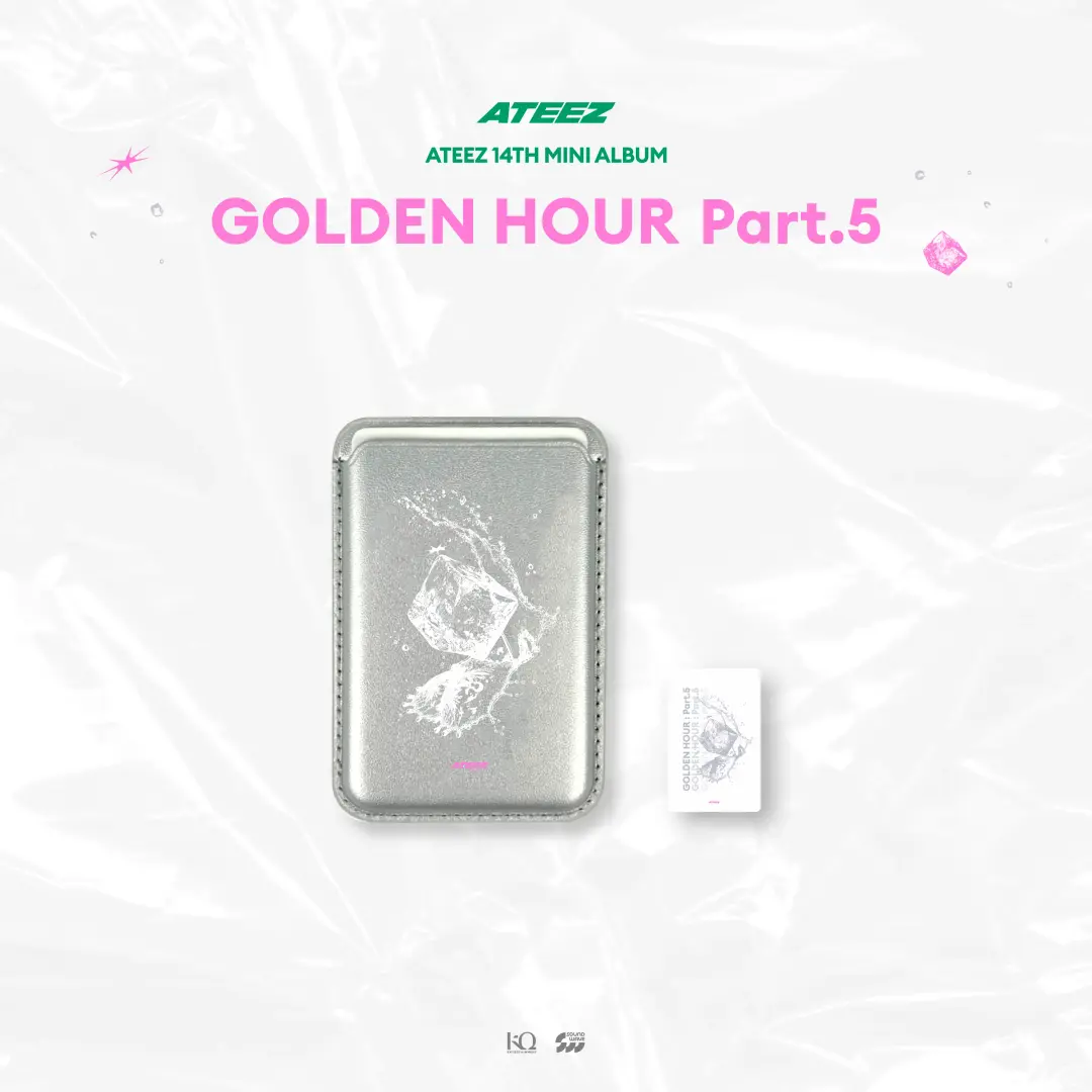 ATEEZ - MAGNETIC CARD CASE [GOLDEN HOUR : Part.5] POP-UP STORE MD