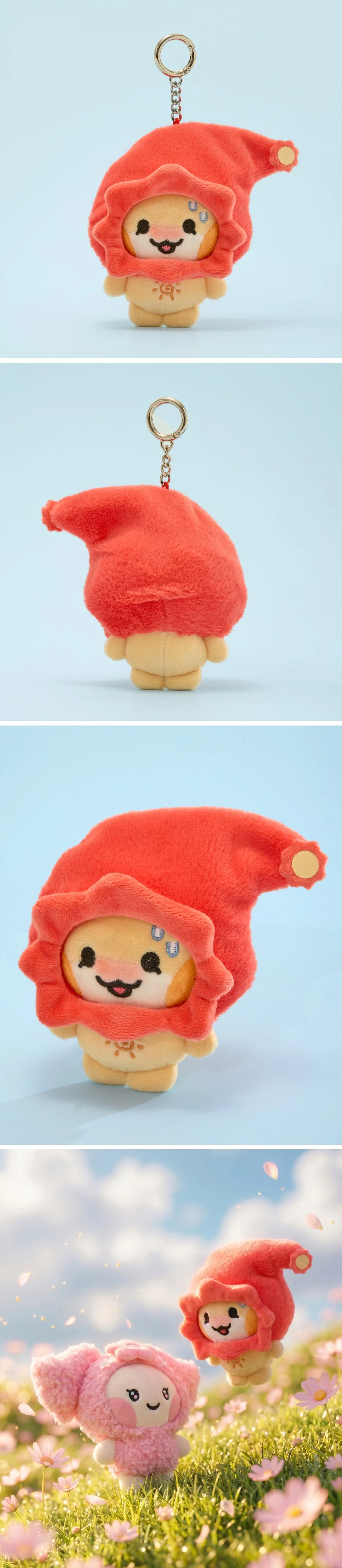 ATEEZ - MIGHTEEZ WEATHER PLUSH KEYRING BERRY BREEZY FAIRY - Image 4