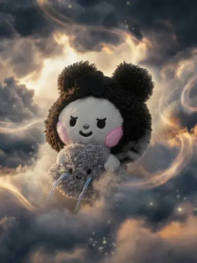 ATEEZ - MIGHTEEZ WEATHER PLUSH KEYRING BERRY BREEZY FAIRY - Image 5