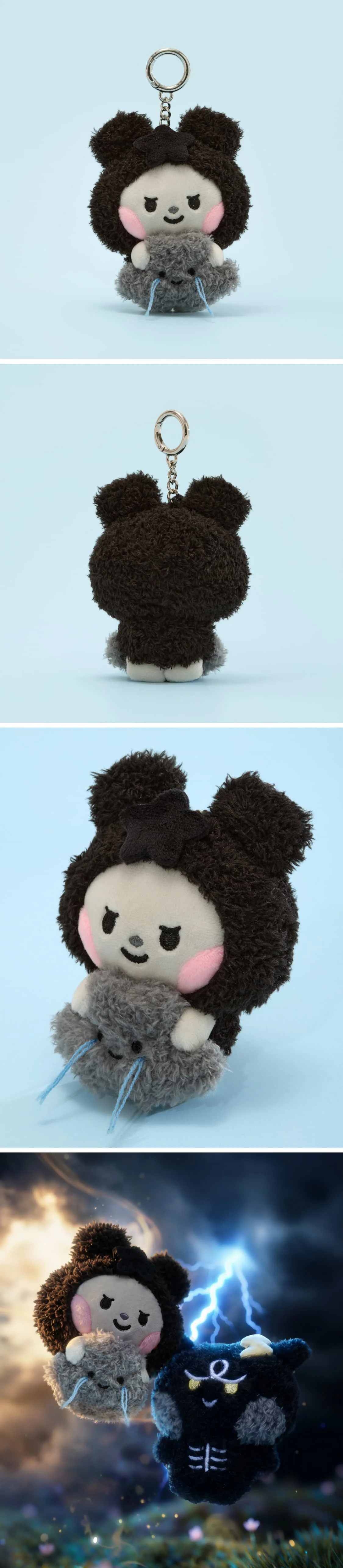 ATEEZ - MIGHTEEZ WEATHER PLUSH KEYRING BERRY BREEZY FAIRY - Image 6
