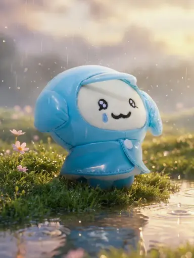 ATEEZ - MIGHTEEZ WEATHER PLUSH KEYRING BERRY BREEZY FAIRY - Image 9