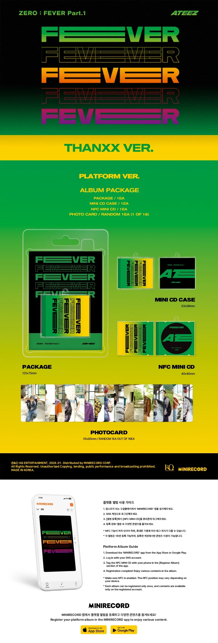 ATEEZ - [ZERO : FEVER Part 1] (REPACKAGE PLATFORM VER.) - Image 6