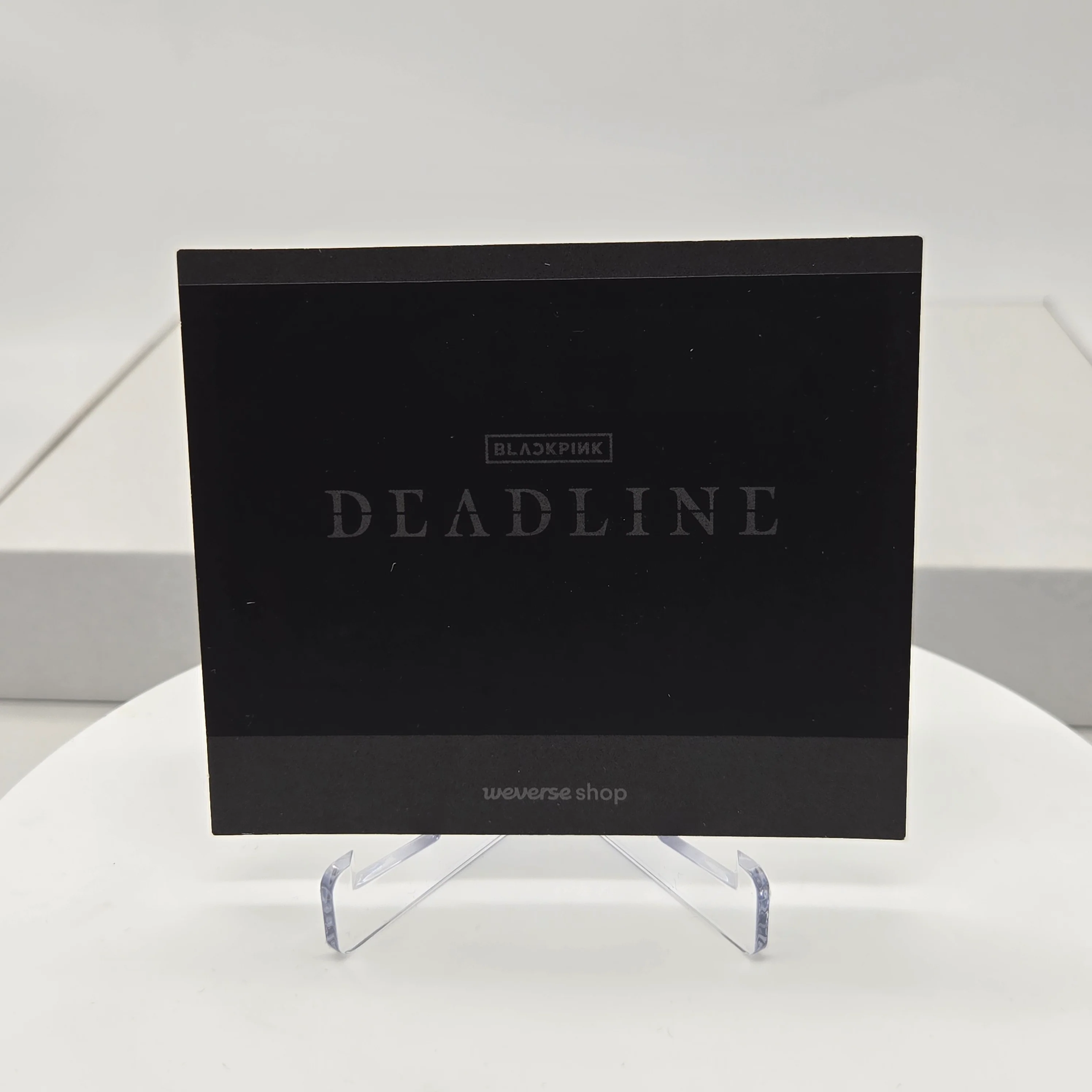 BLACKPINK - 3RD MINI ALBUM [DEADLINE] - WEVERSE POB GROUP POLAROID - Image 2