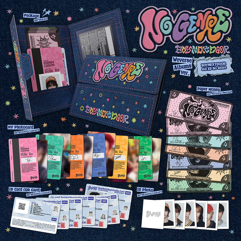 BOYNEXTDOOR - NO GENRE (WEVERSE ALBUMS VER.) [4TH EP ALBUM] - Image 2
