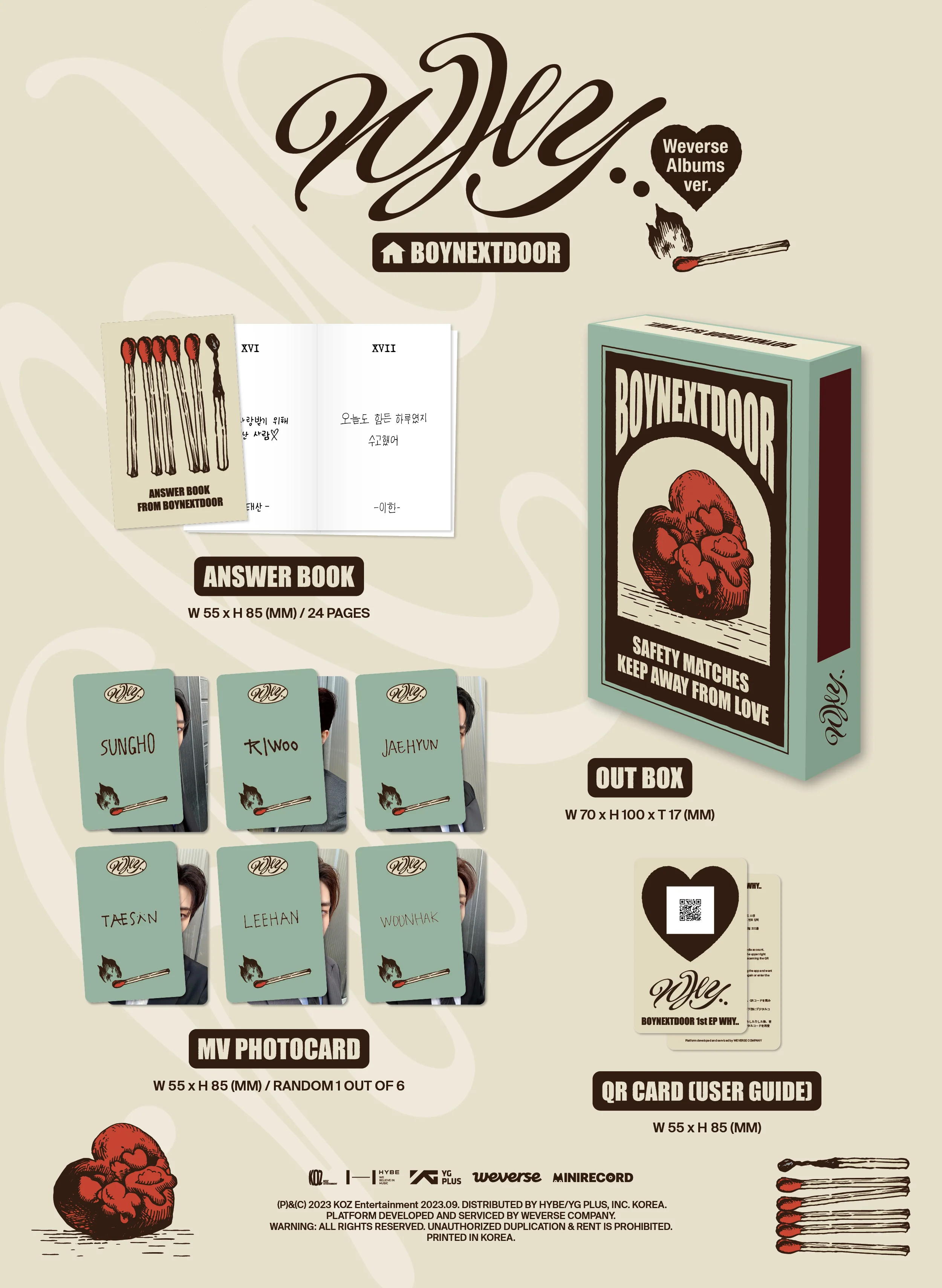 BOYNEXTDOOR - WHY.. (WEVERSE ALBUMS VER.) [1ST EP] - Image 2