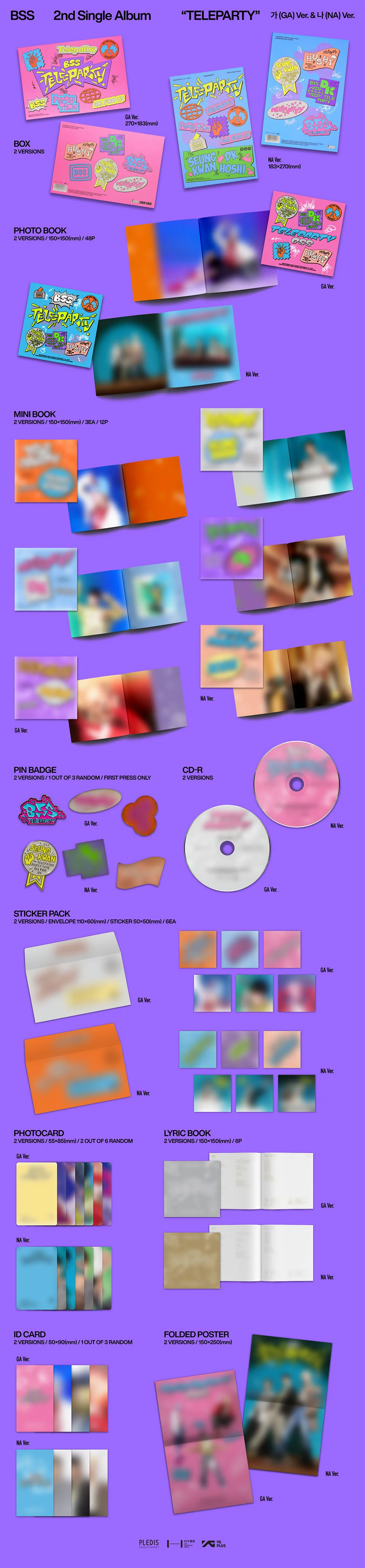 BSS (SEVENTEEN) - TELEPARTY (2ND SINGLE ALBUM) - Image 2
