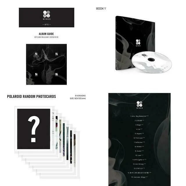 BTS - WINGS (2ND ALBUM) - Image 2