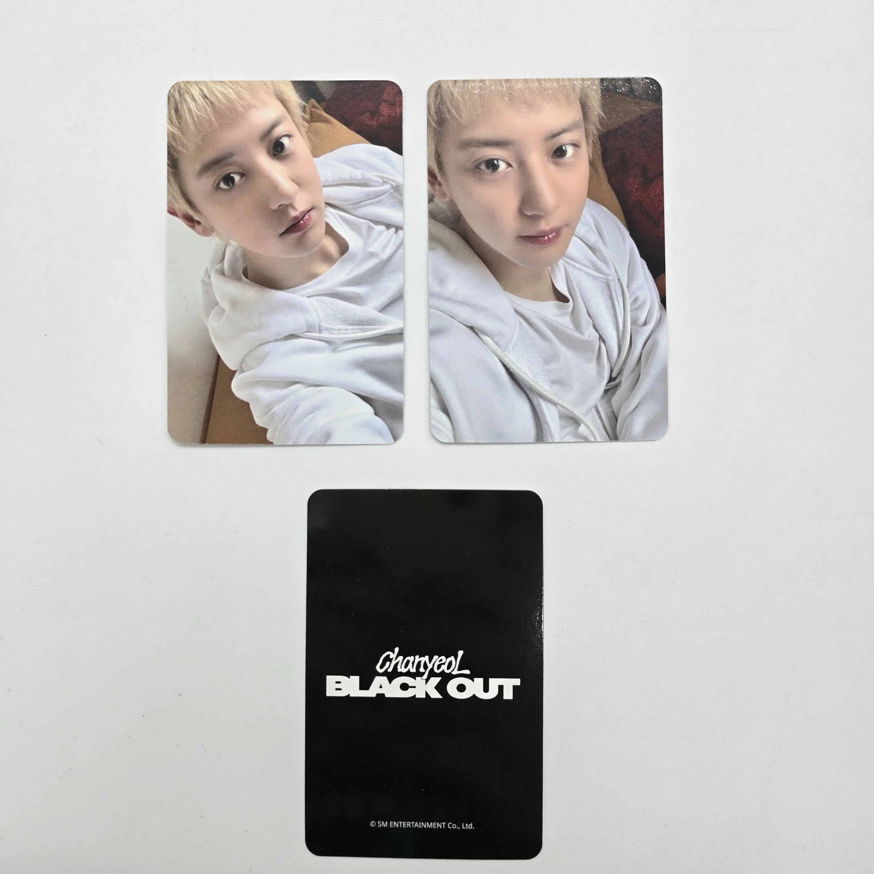 CHANYEOL (EXO) - BLACK OUT - APPLE MUSIC POB PHOTOCARD