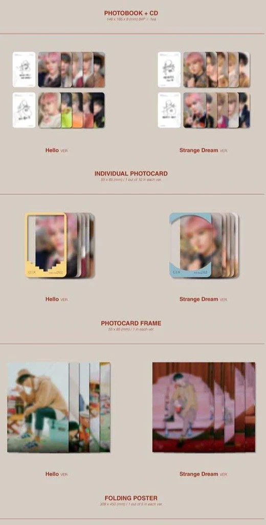 CIX - HELLO Chapter Ø. [Hello, Strange Dream] (Vol. 4) - Image 3