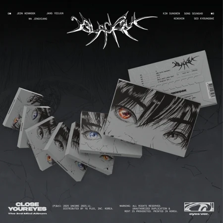 CLOSE YOUR EYES - THE 3RD MINI ALBUM [BLACKOUT] (EYES VER.)