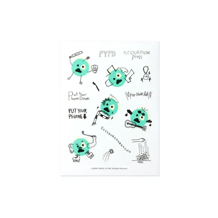 CORTIS - BALL STICKER SET ['26 CORTIS TOUR : PUT YOUR PHONE DOWN MD]