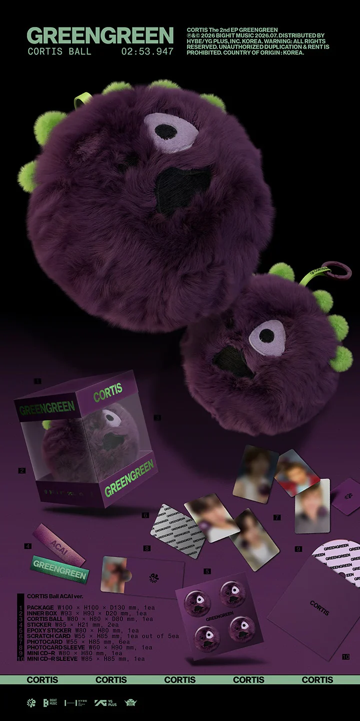 CORTIS - THE 2ND EP ALBUM [GREENGREEN] (CORTIS BALL VER.) - Image 8