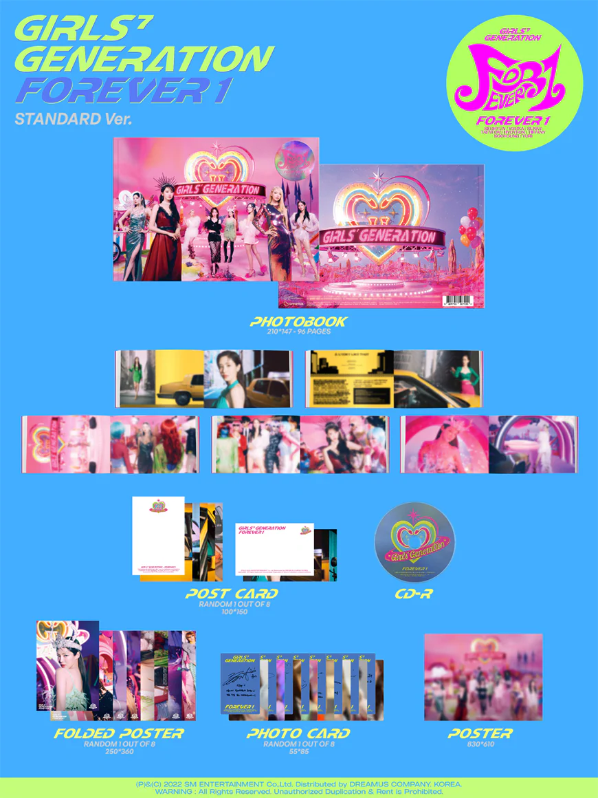 GIRLS´ GENERATION - FOREVER 1 (Standard Edition) - Image 2