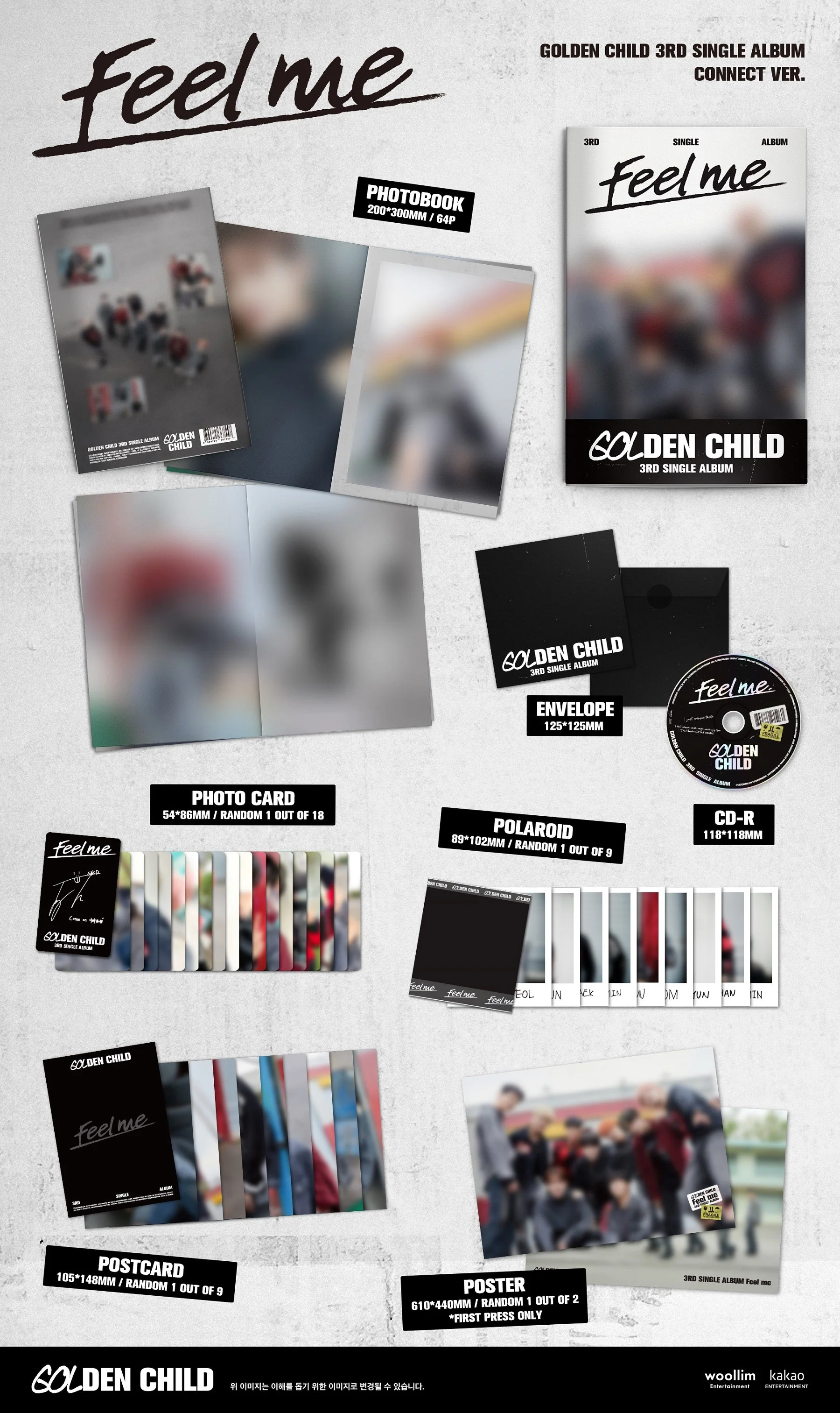 GOLDEN CHILD - FEEL ME (3RD SINGLE ALBUM) - Image 3