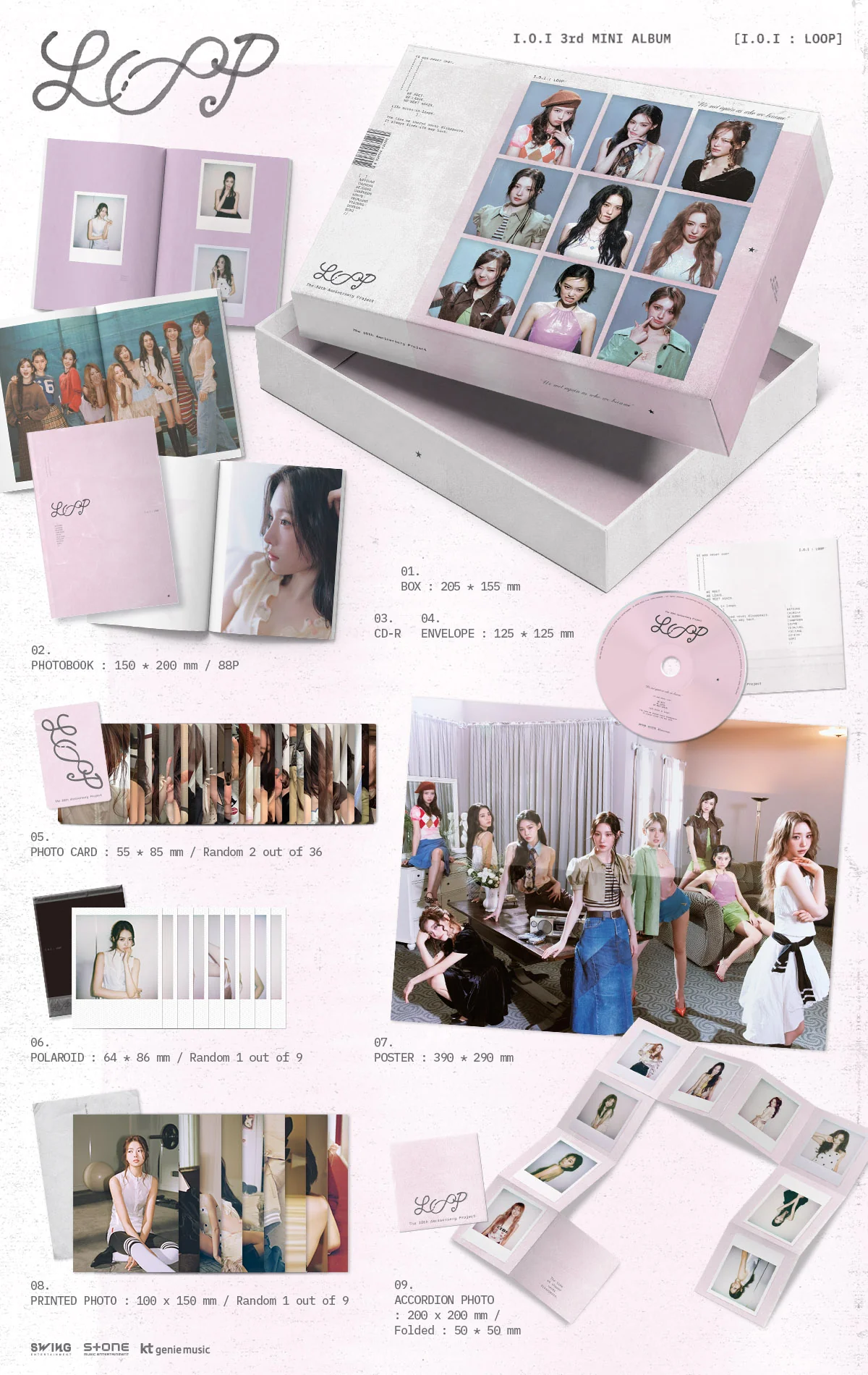 I.O.I - 3RD MINI ALBUM [I.O.I : LOOP] - Image 2