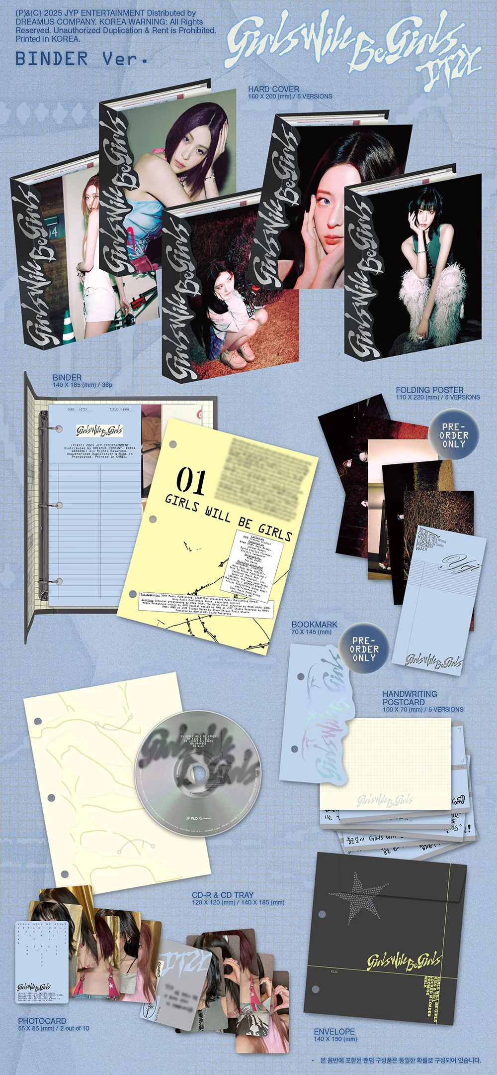 ITZY - GIRLS WILL BE GIRLS (BINDER VER.) - Image 2
