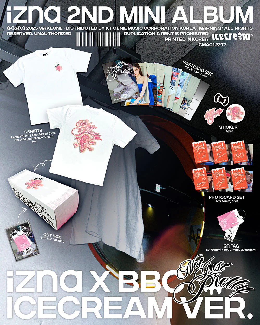 IZNA - NOT JUST PRETTY (IZNA X BBC ICECREAM VER.) - Image 2