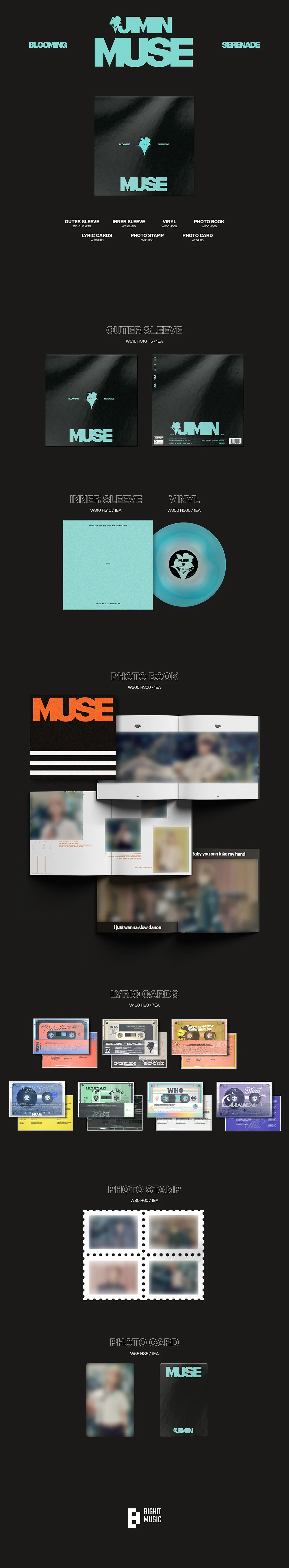 JIMIN (BTS) - MUSE (LP VER.) - Image 2