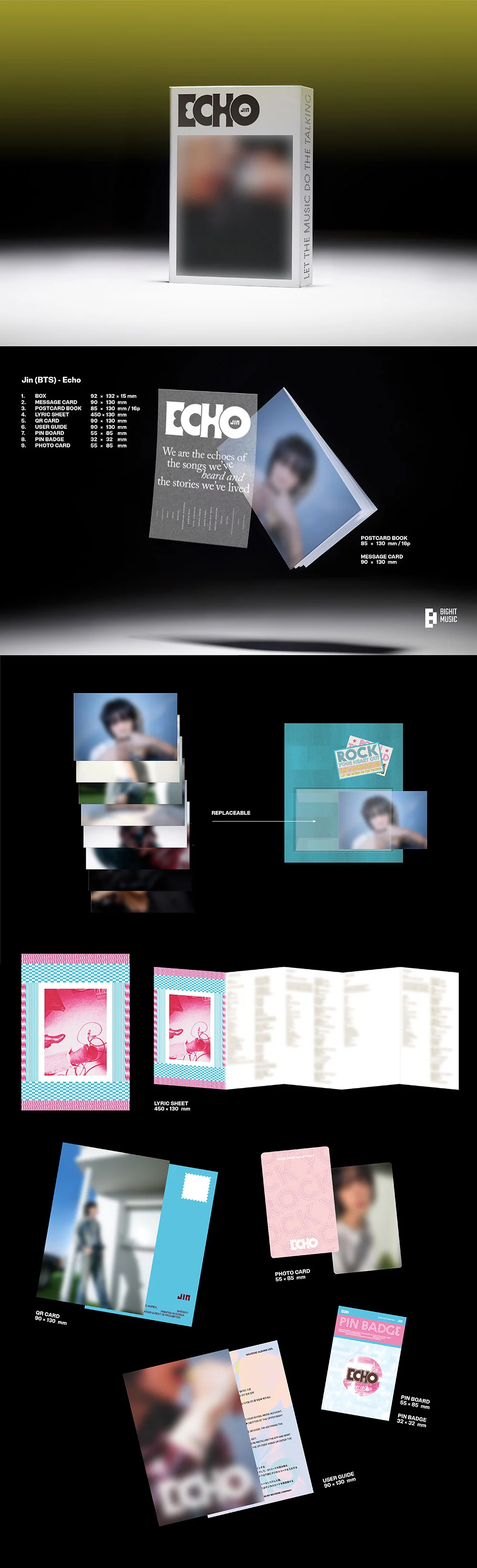 JIN (BTS) - ECHO (WEVERSE ALBUMS VER.) - Image 2