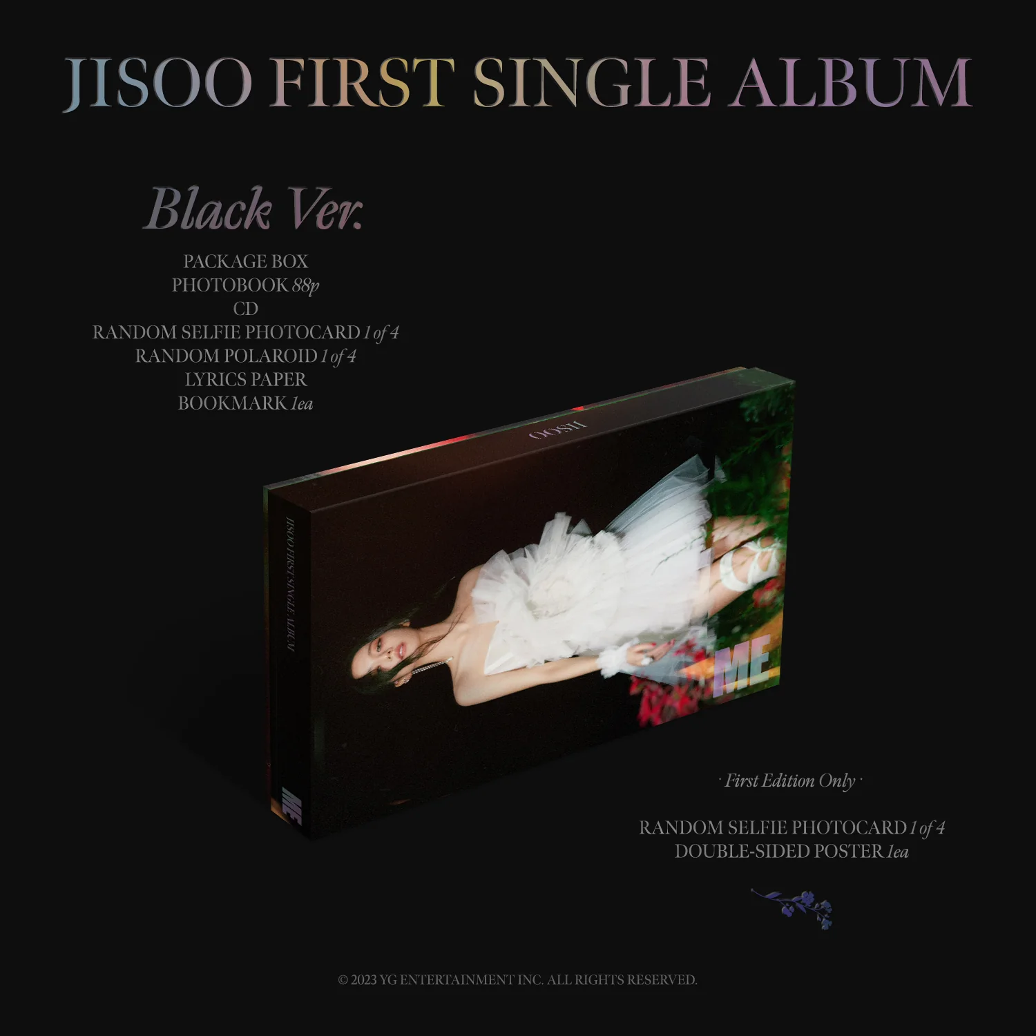 JISOO (BLACKPINK) - ME - 1ST SINGLE ALBUM - Image 8
