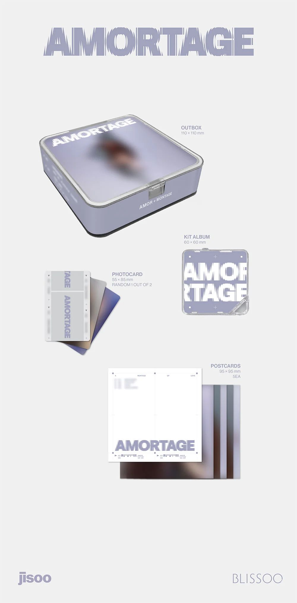 JISOO (BLACKPINK) - AMORTAGE (APP VER.) - Image 2