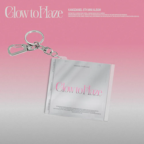 KANG DANIEL - GLOW TO HAZE (MINI CD KEYRING VER.) [6TH MINI ALBUM]