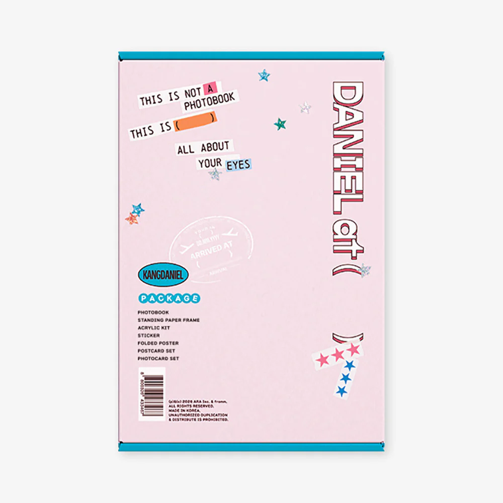 KANGDANIEL - PHOTOBOOK [DANIEL AT (ㅤㅤㅤ)]