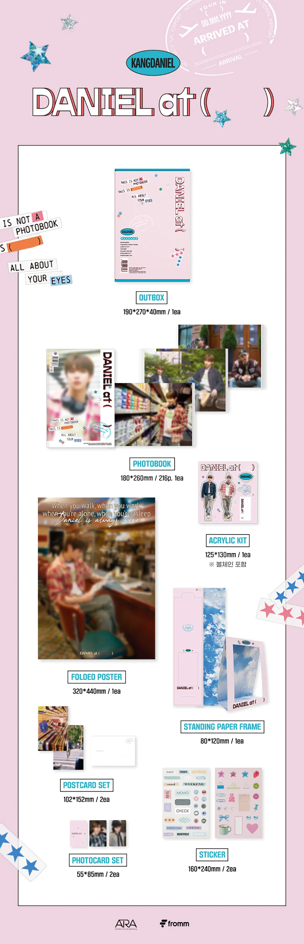 KANGDANIEL - PHOTOBOOK [DANIEL AT (ㅤㅤㅤ)] - Image 2