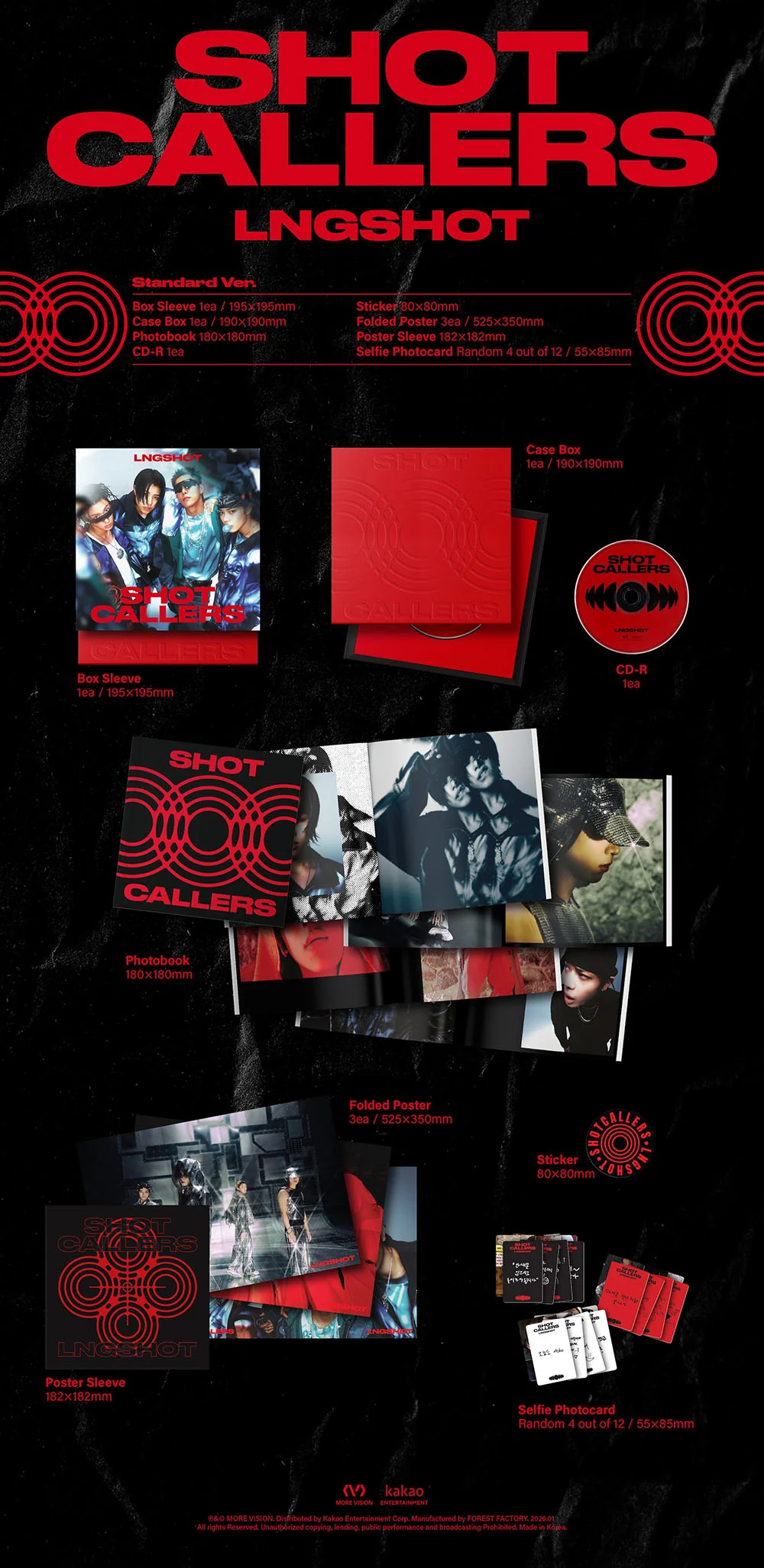 LNGSHOT - EP [SHOT CALLERS] (STANDARD VER.) - Image 2