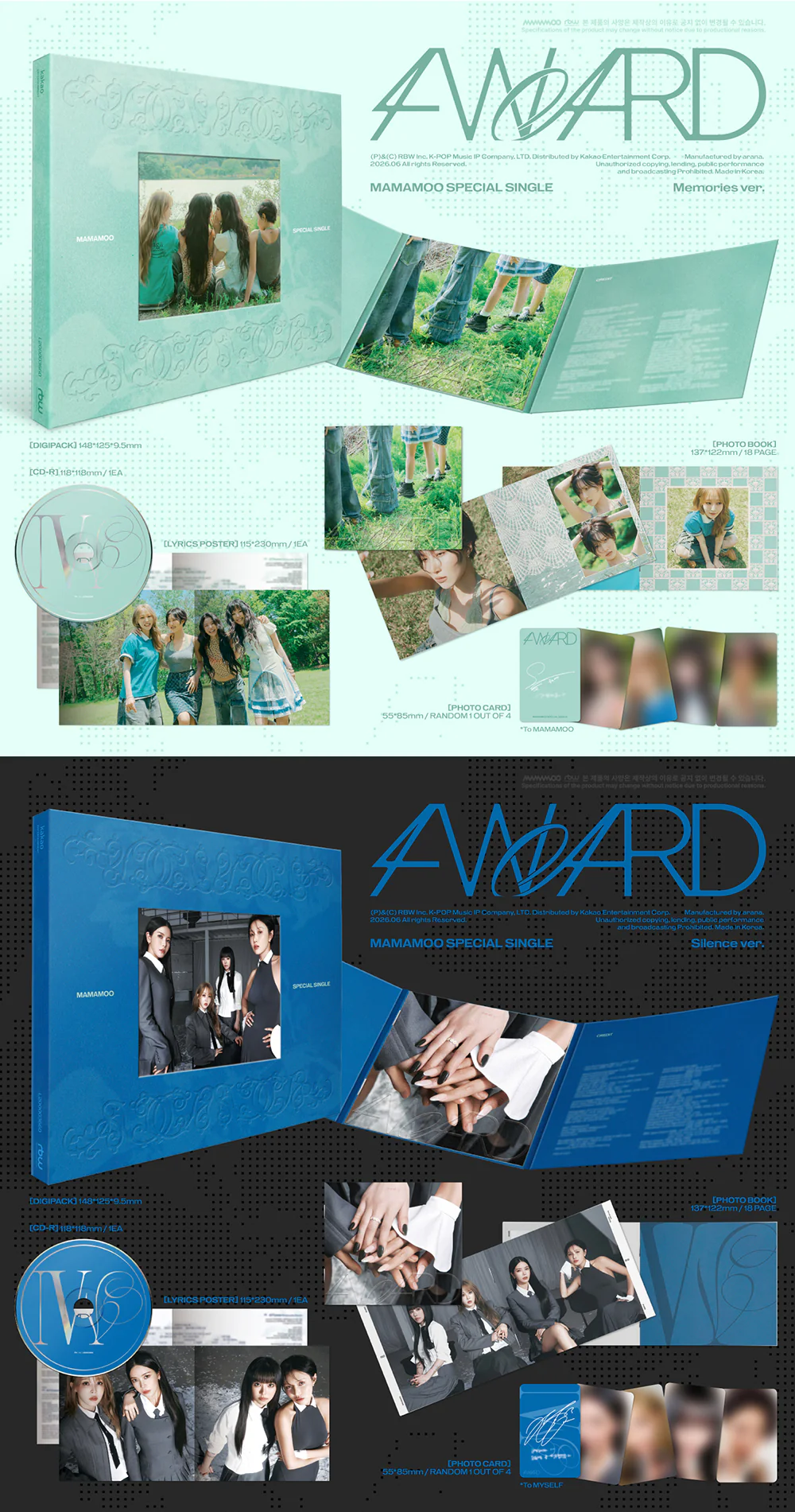 MAMAMOO - SPECIAL SINGLE [4WARD] - Image 2