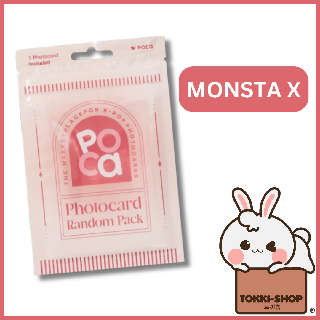MONSTA X - POCAMARKET RANDOM PHOTOCARD PACK