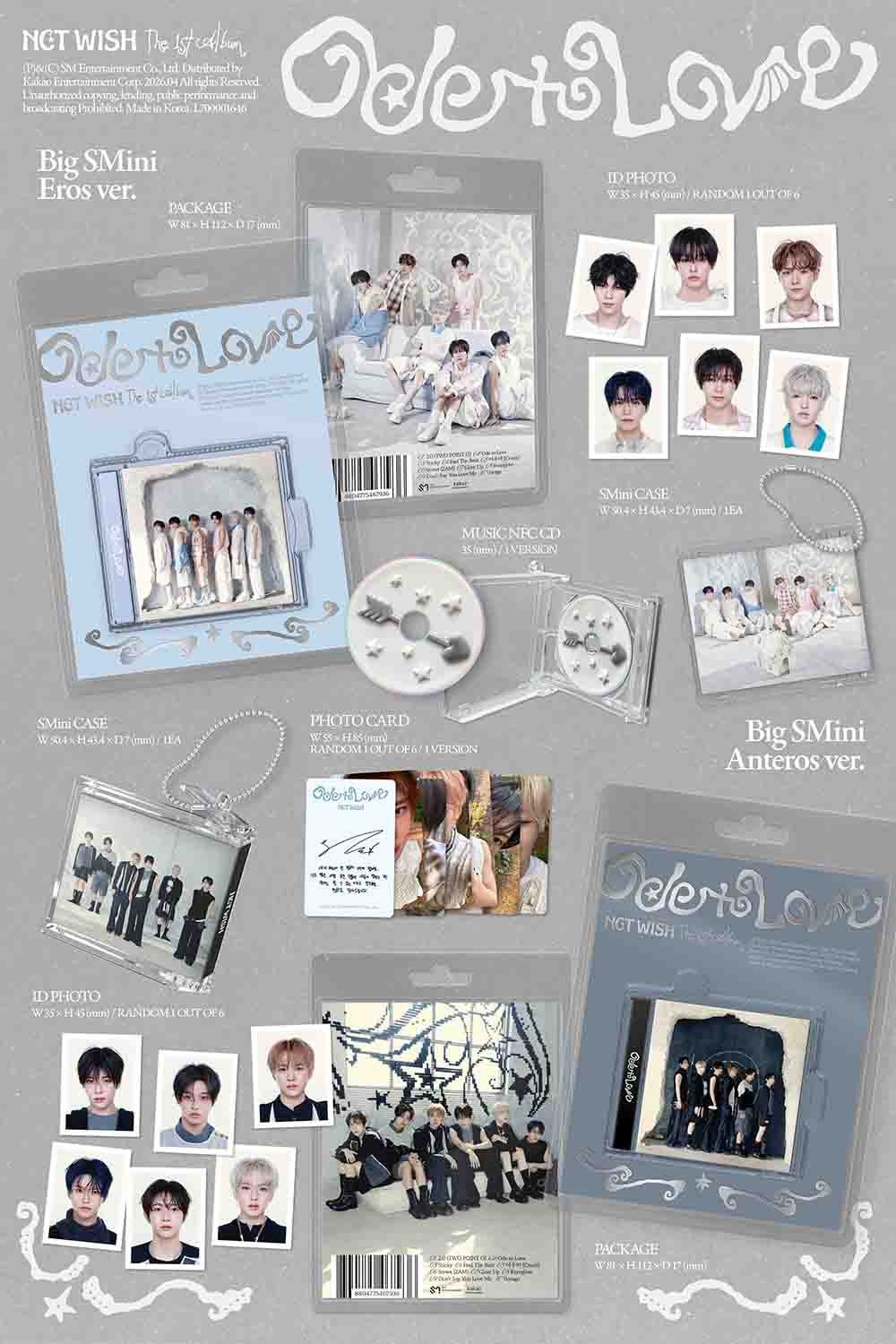 NCT WISH - 1ST ALBUM [ODE TO LOVE] (BIG SMINI VER.) - Image 2