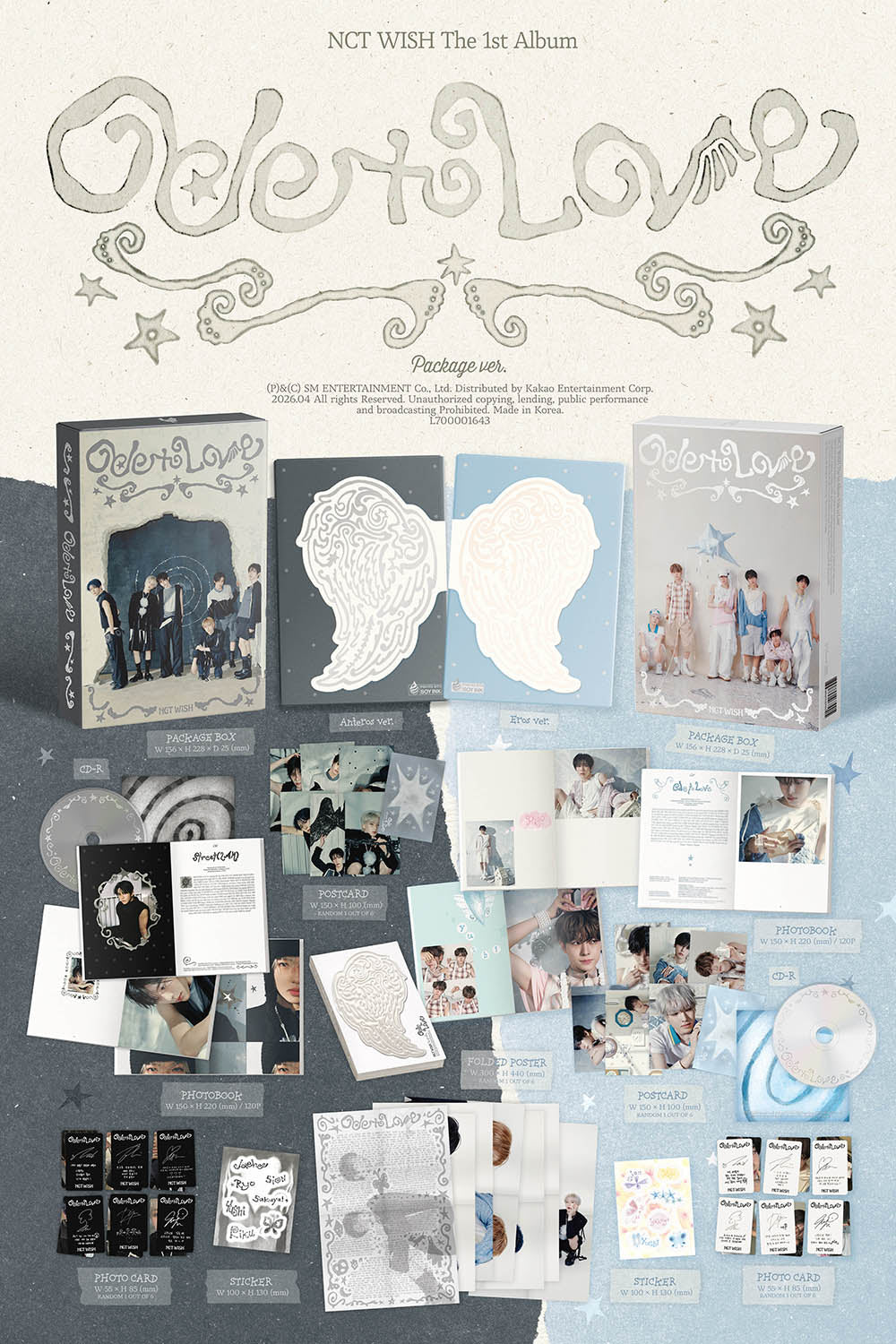 NCT WISH - 1ST ALBUM [ODE TO LOVE] (PACKAGE VER.) - Image 2