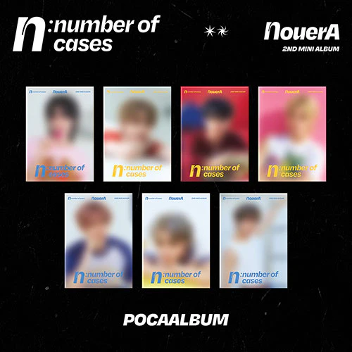 NOUERA - N: NUMBER OF CASES (POCA VER.) [2ND MINI ALBUM]