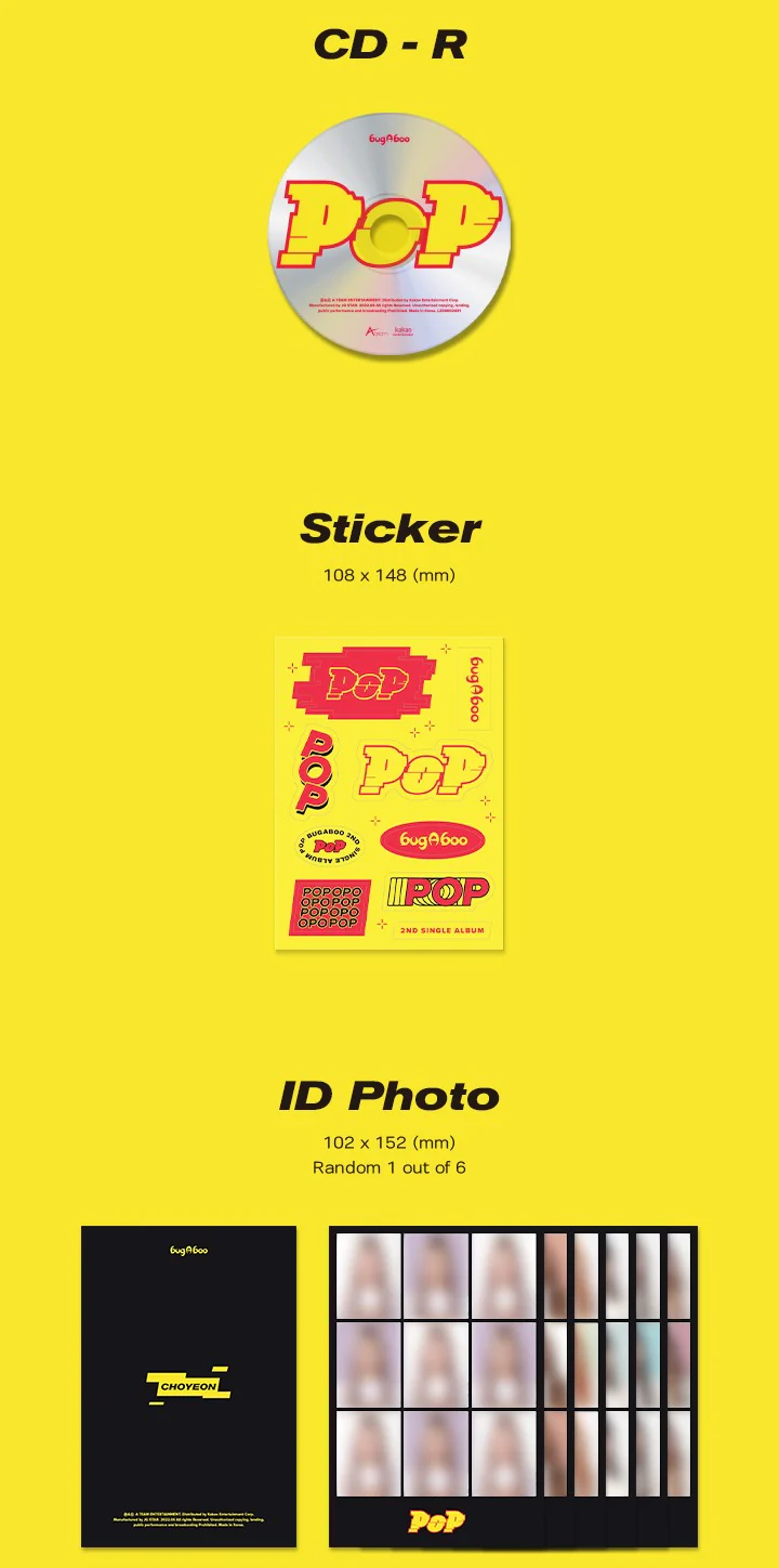 bugAboo - POP (2nd Single Album) - Image 4