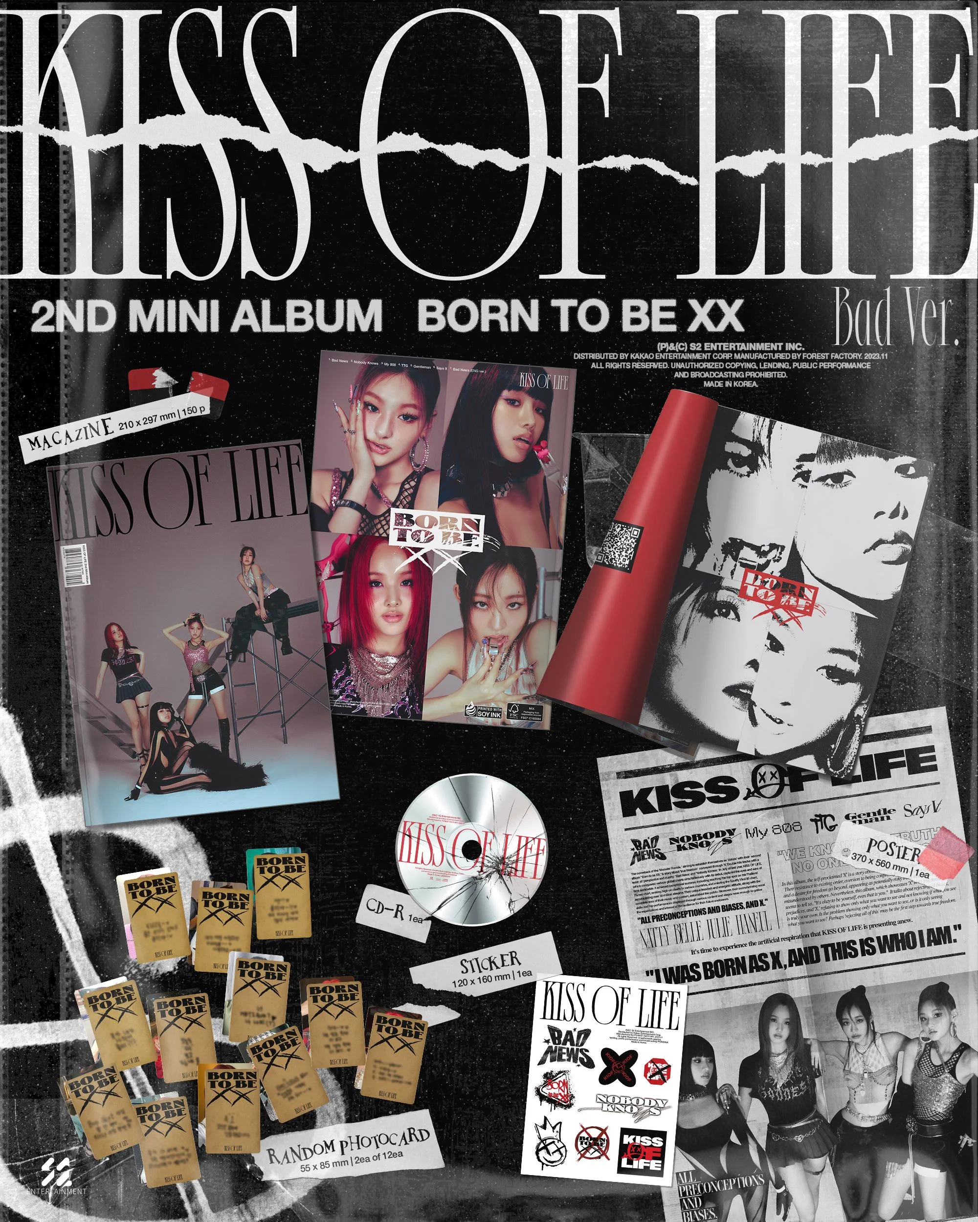 KISS OF LIFE - BORN TO BE XX (2ND MINI ALBUM) - Image 3