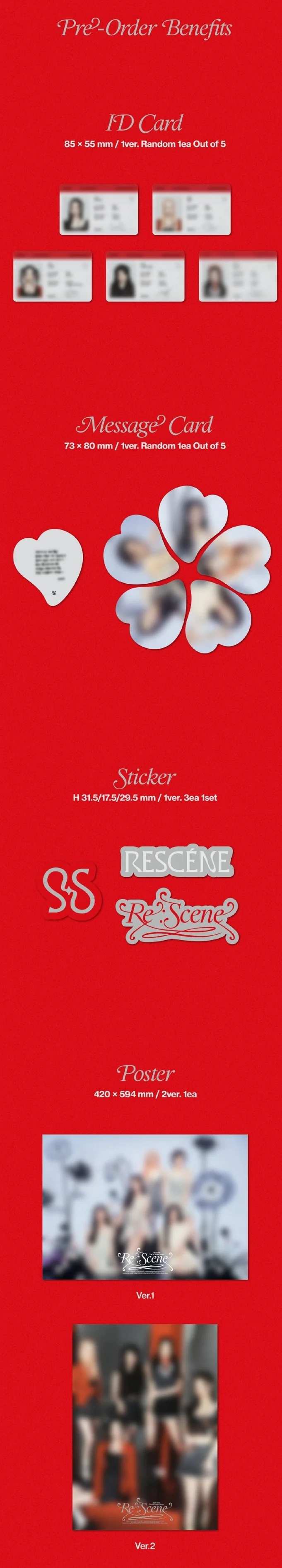 RESCENE - RE:SCENE (1ST SINGLE ALBUM) - Image 3