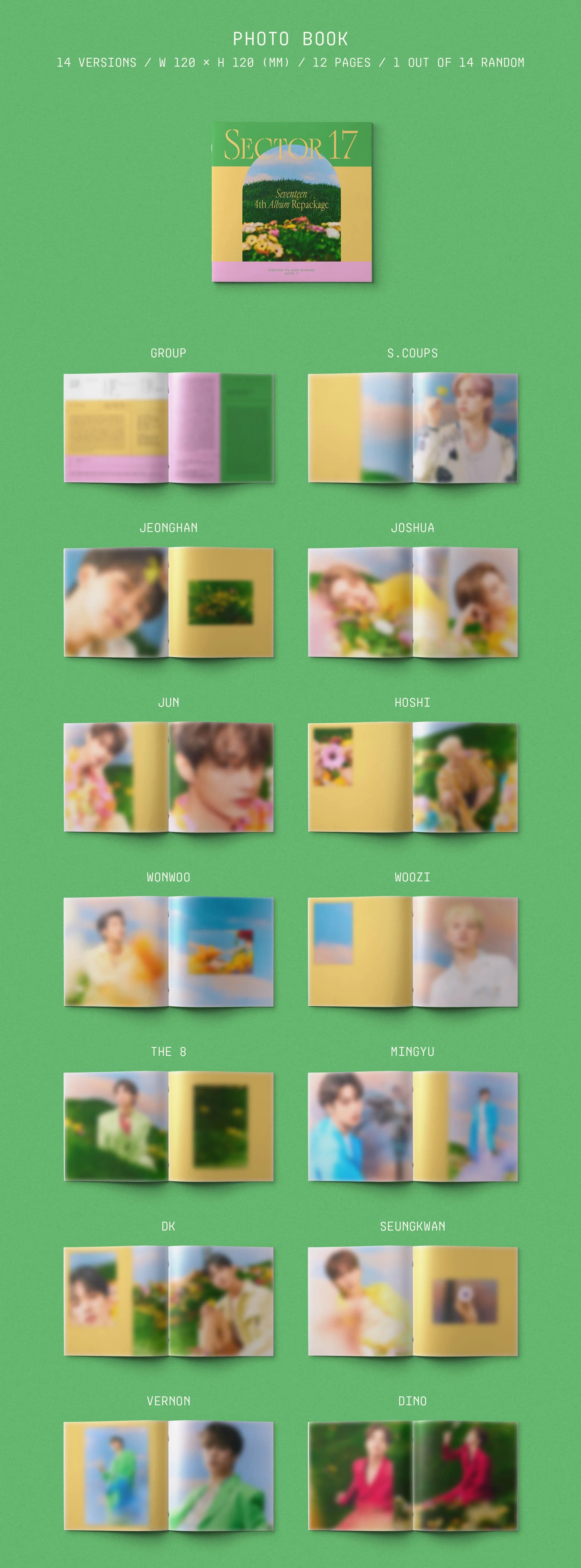 SEVENTEEN - SECTOR 17 (Compact Ver.) - Image 3