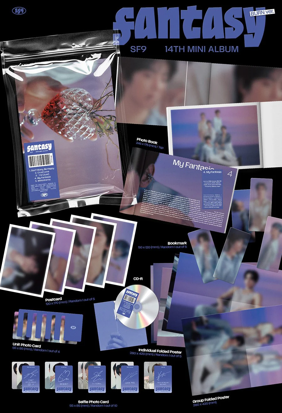 SF9 - FANTASY (14TH MINI ALBUM) - Image 3